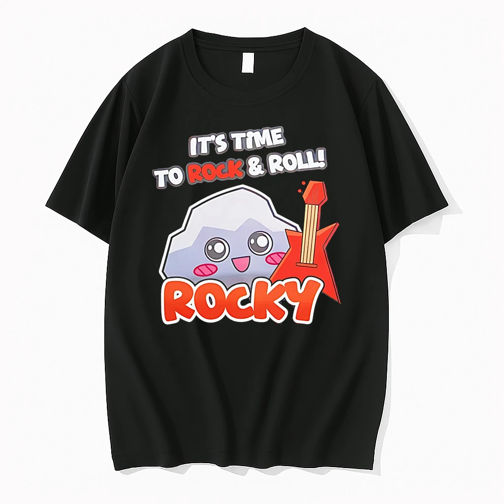 Officials It Is Time To Rock And Roll Rocky Rock With Guitar T Shirt Sweater Hoodie