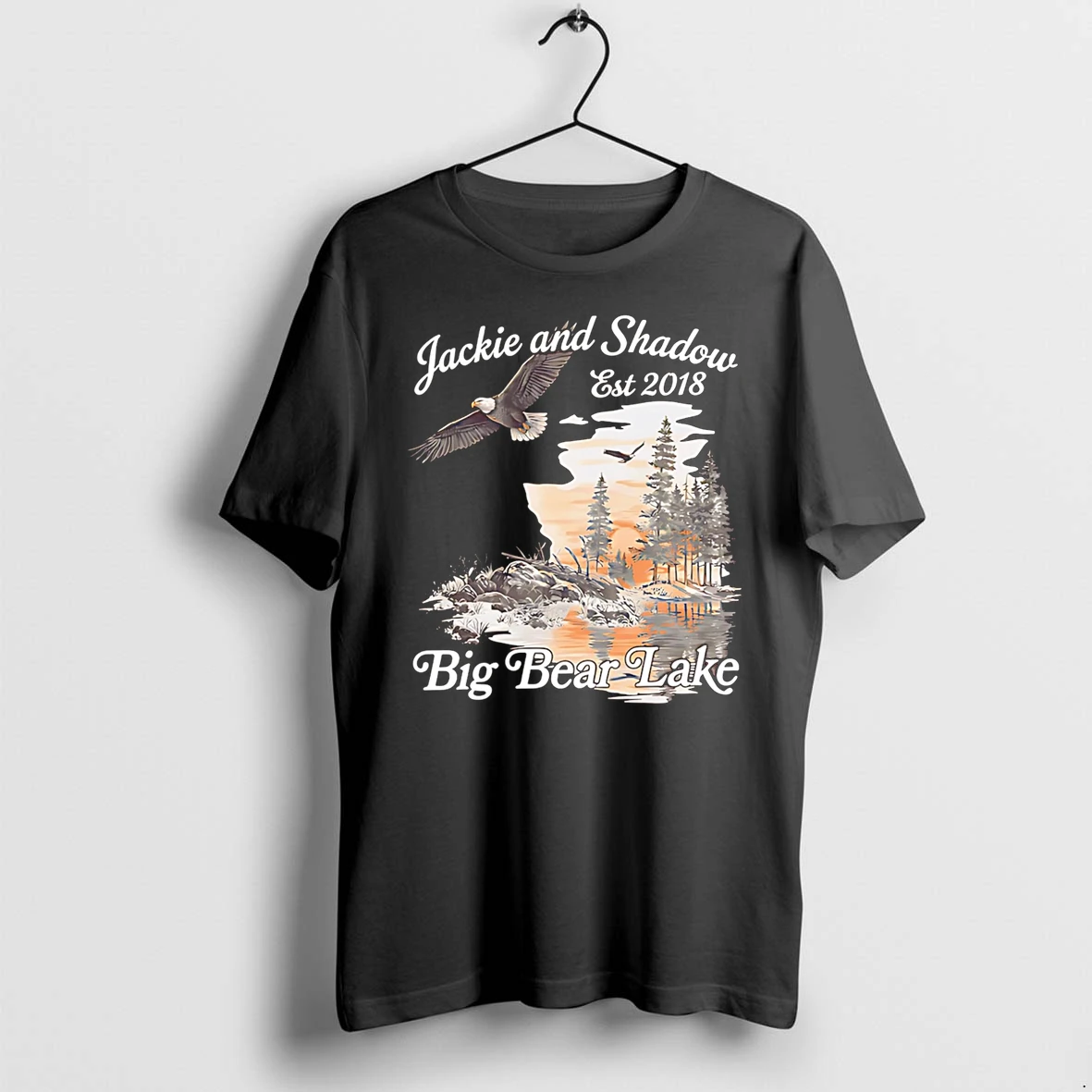 Officials Jackie And Shadow Est 2018 Big Bear Lake Bald Eagles Shirt1 T Shirt Sweater Hoodie