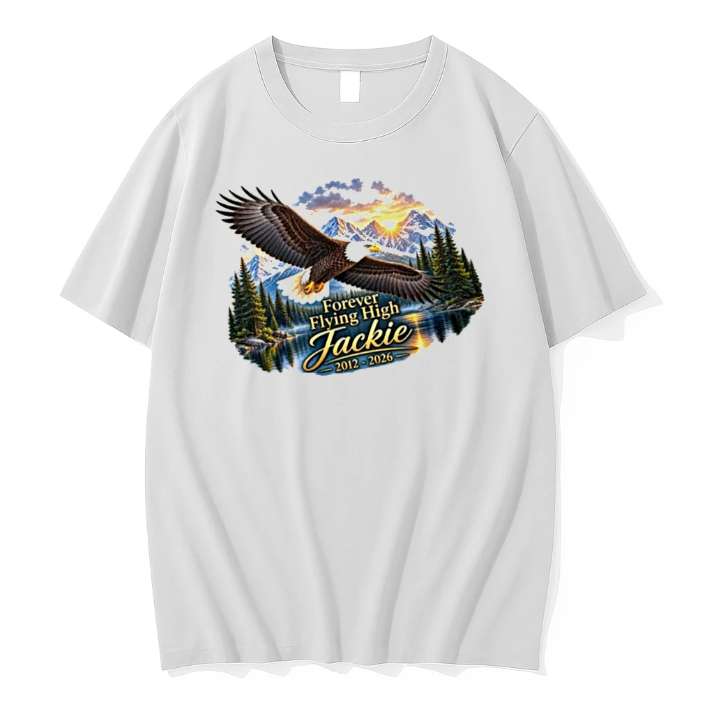 Officials Jackie Bald Eagle Forever Flying High 2012 2026 Premium T Shirt Sweatshirt Hoodie