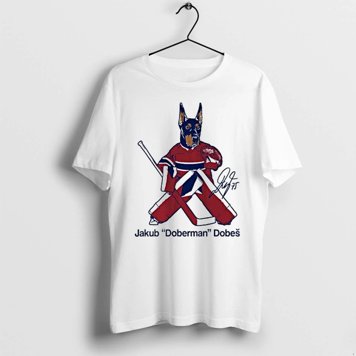 Officials Jakub Dobes Doberman Signature T Shirt Sweater Hoodie