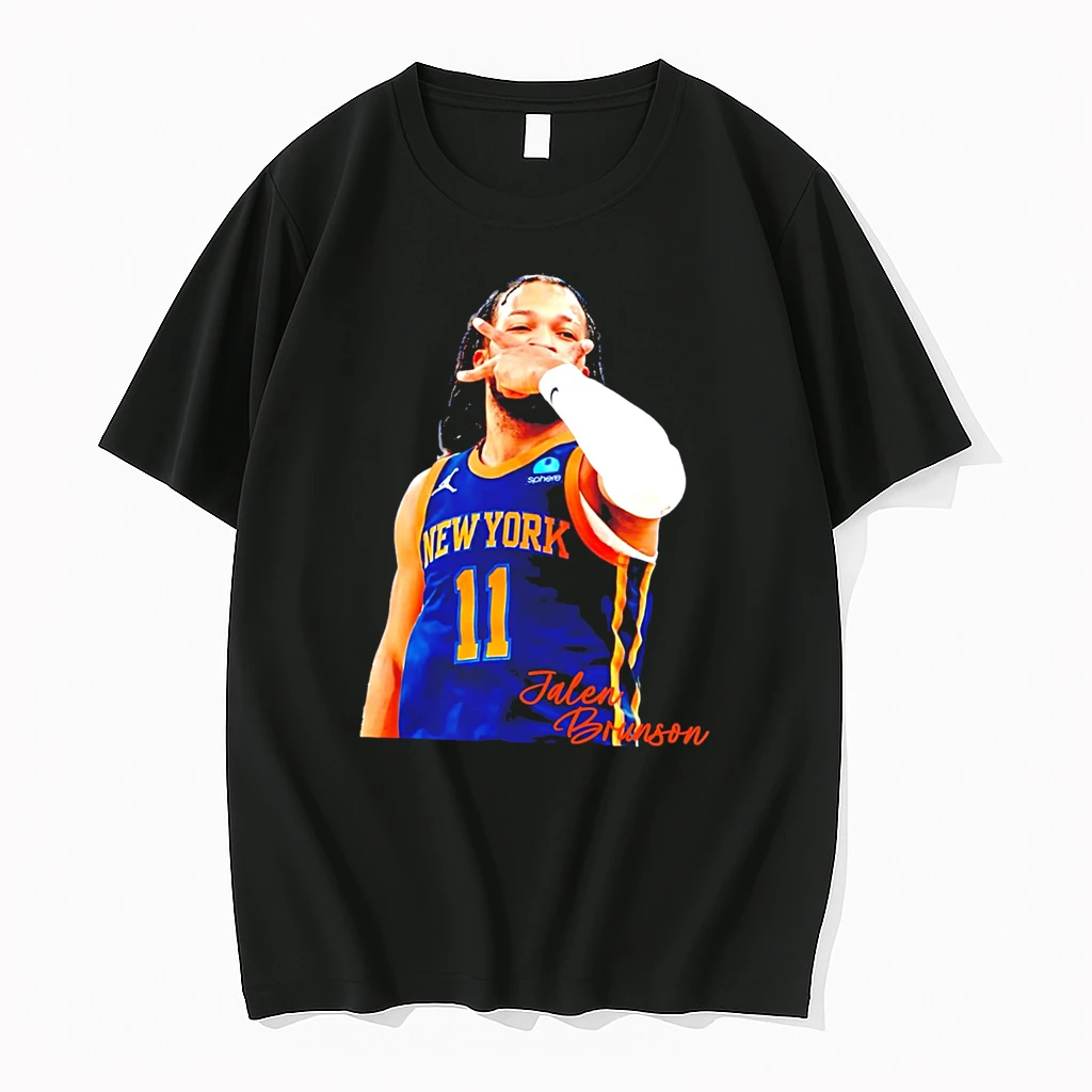 Officials Jalen Brunson New York Knicks Hip Hop Hand Graphic Tee T Shirt Sweater Hoodie
