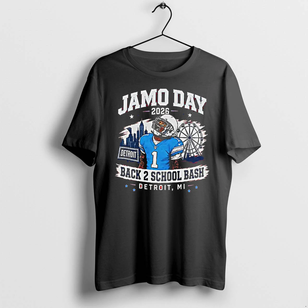 Officials Jameson Williams Jamo Day 2026 Back 2 School Bash T Shirt Sweater Hoodie