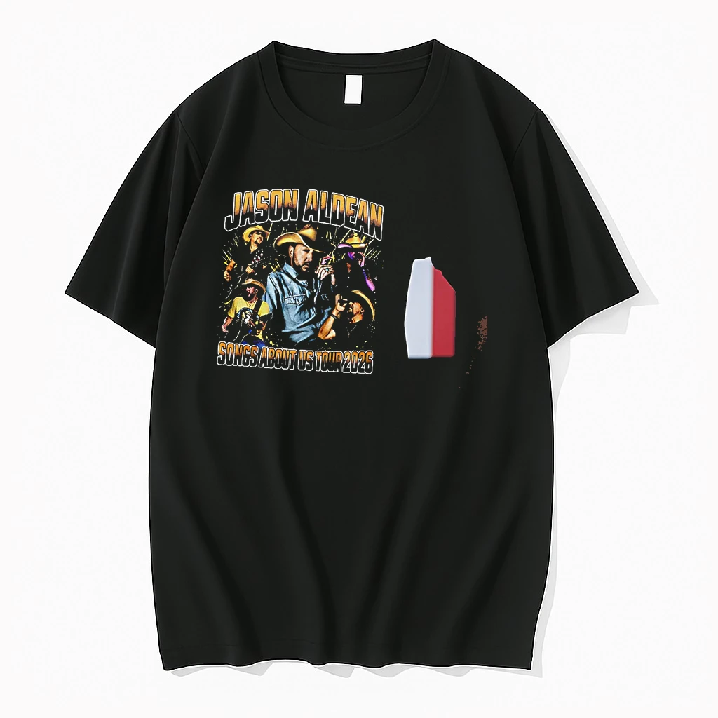 Officials Jason Aldean Songs About Us Tour 2026 T Shirt Sweater Hoodie