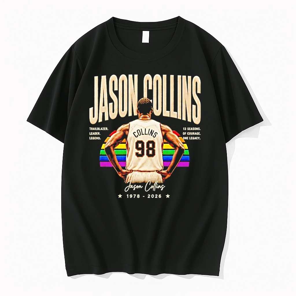 Officials Jason Collins Trail Blazer Leader Legend 13 Season Of Courage One Legacy 1978 2026 T Shirt Sweater Hoodie