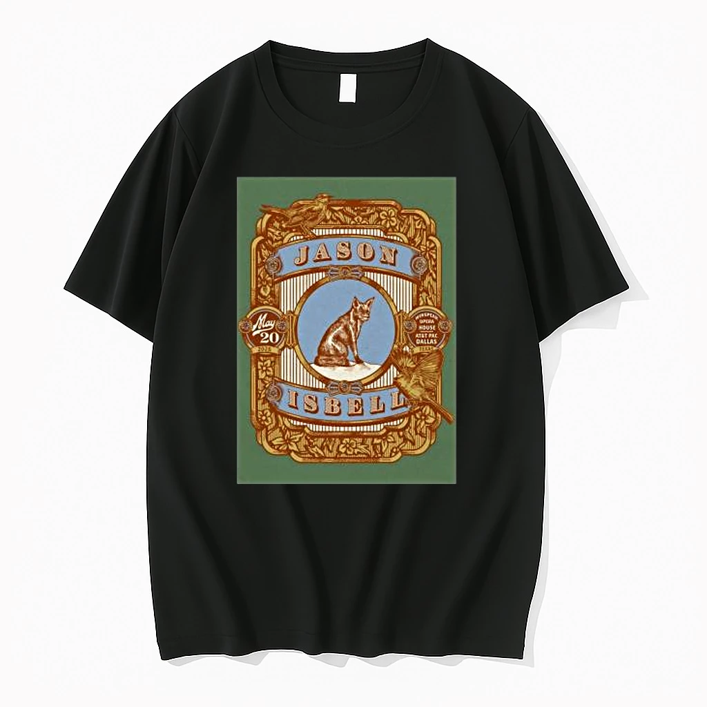 Officials Jason Isbell In Dallas Tx On May 20 2026 Black T Shirt Sweater Hoodie