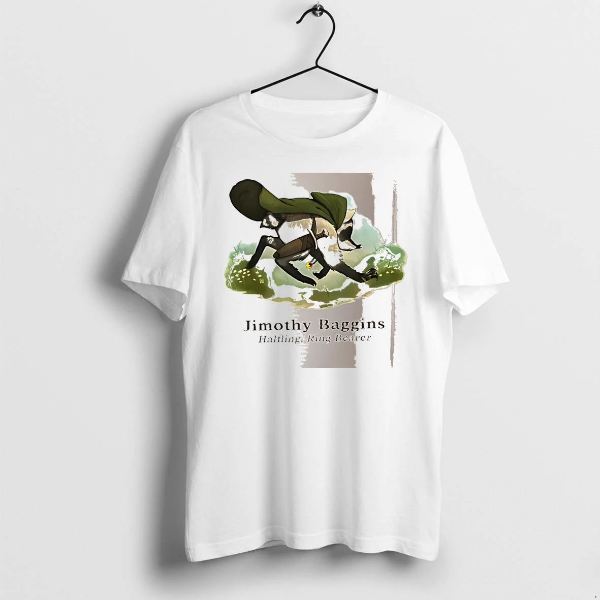 Officials Jimothy Baggins Halfling Ring Bearer Raccoon White Premium T Shirt Sweatshirt Hoodie