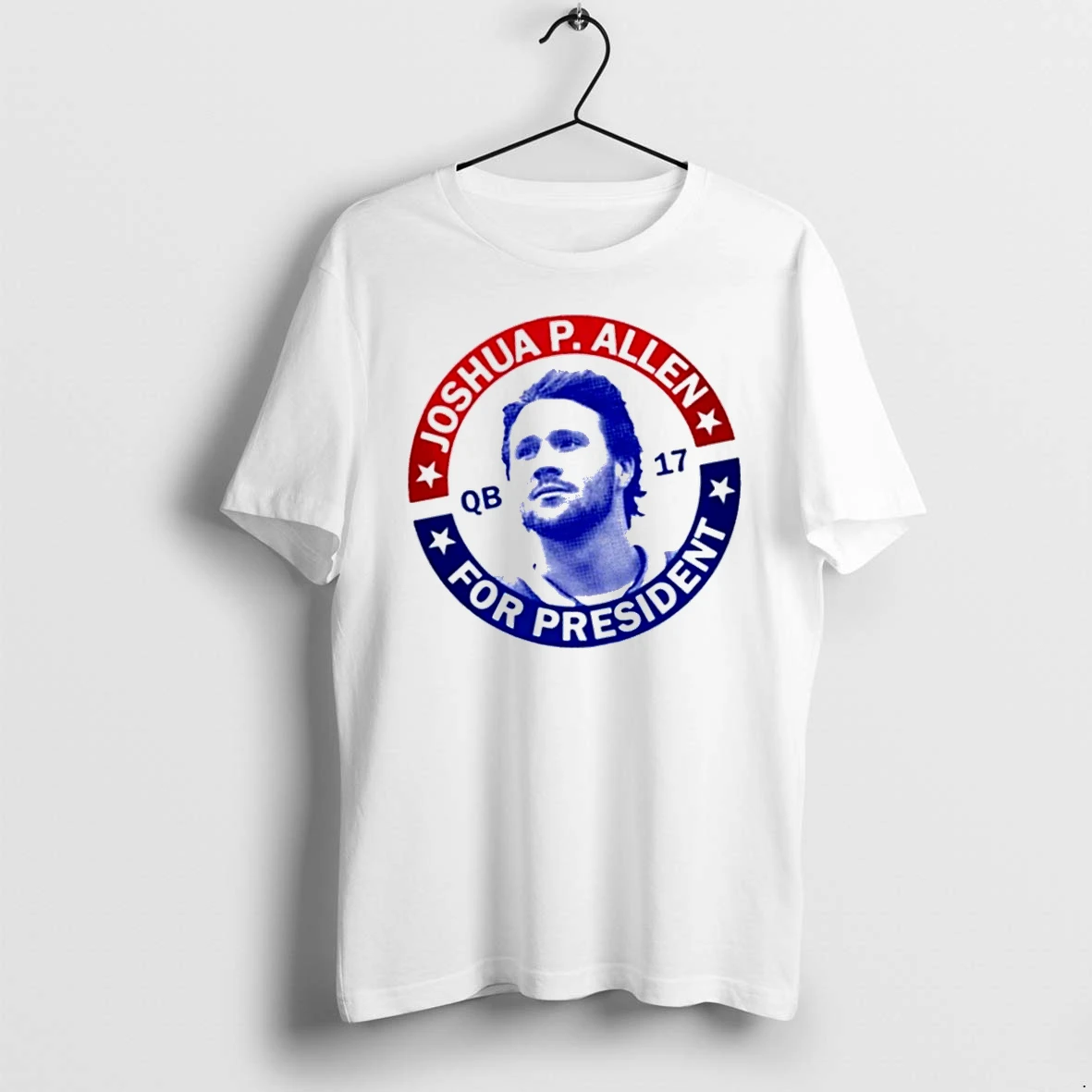 Officials Joshua P Allen Qb 17 For President Buffalo Bills T Shirt Sweater Hoodie