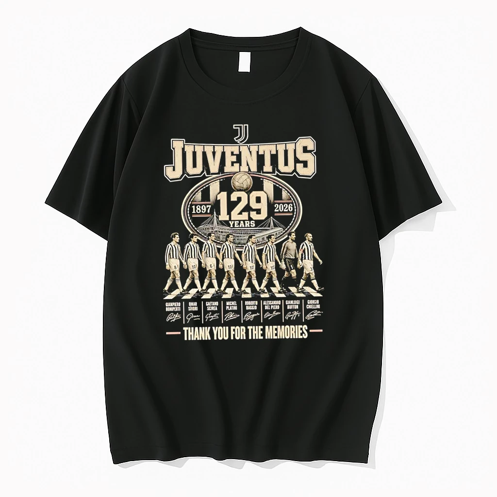 Officials Juventus 129 Years 1897 2026 Thank You For The Memories T Shirt Sweater Hoodie
