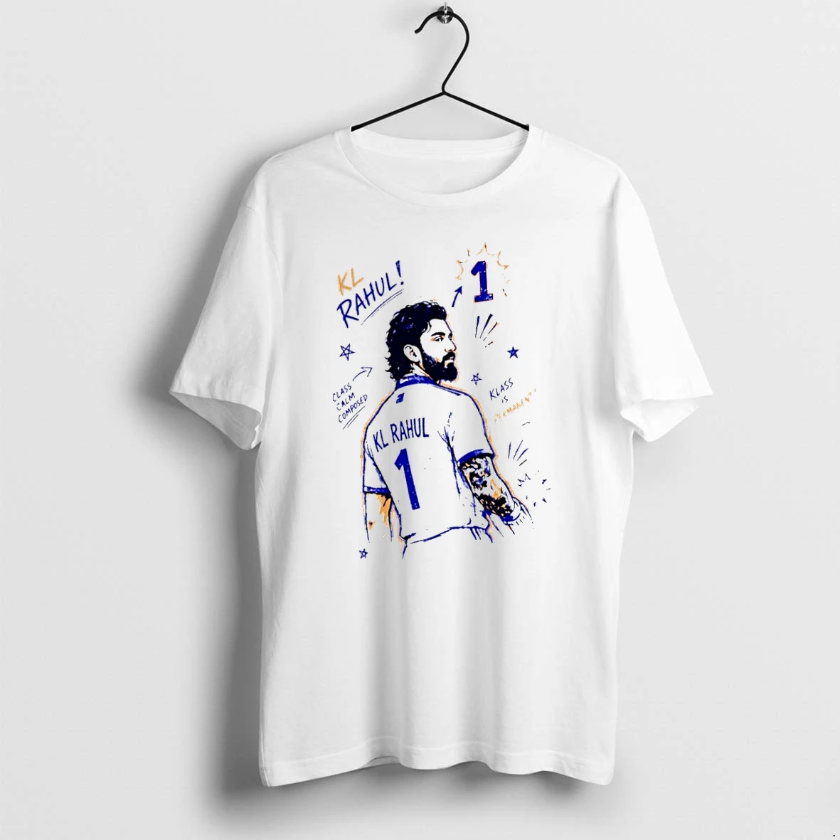 Officials Kl Rahul No 1 Class Calm Composed Klass Is Permanent T Shirt Sweater Hoodie