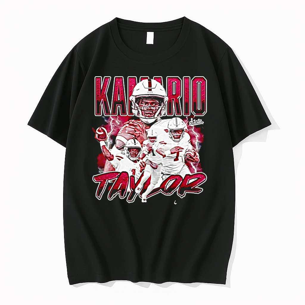 Officials Kamario Taylor Number 1 Of Mississippi State Bulldogs Football Graphic T Shirt Sweater Hoodie