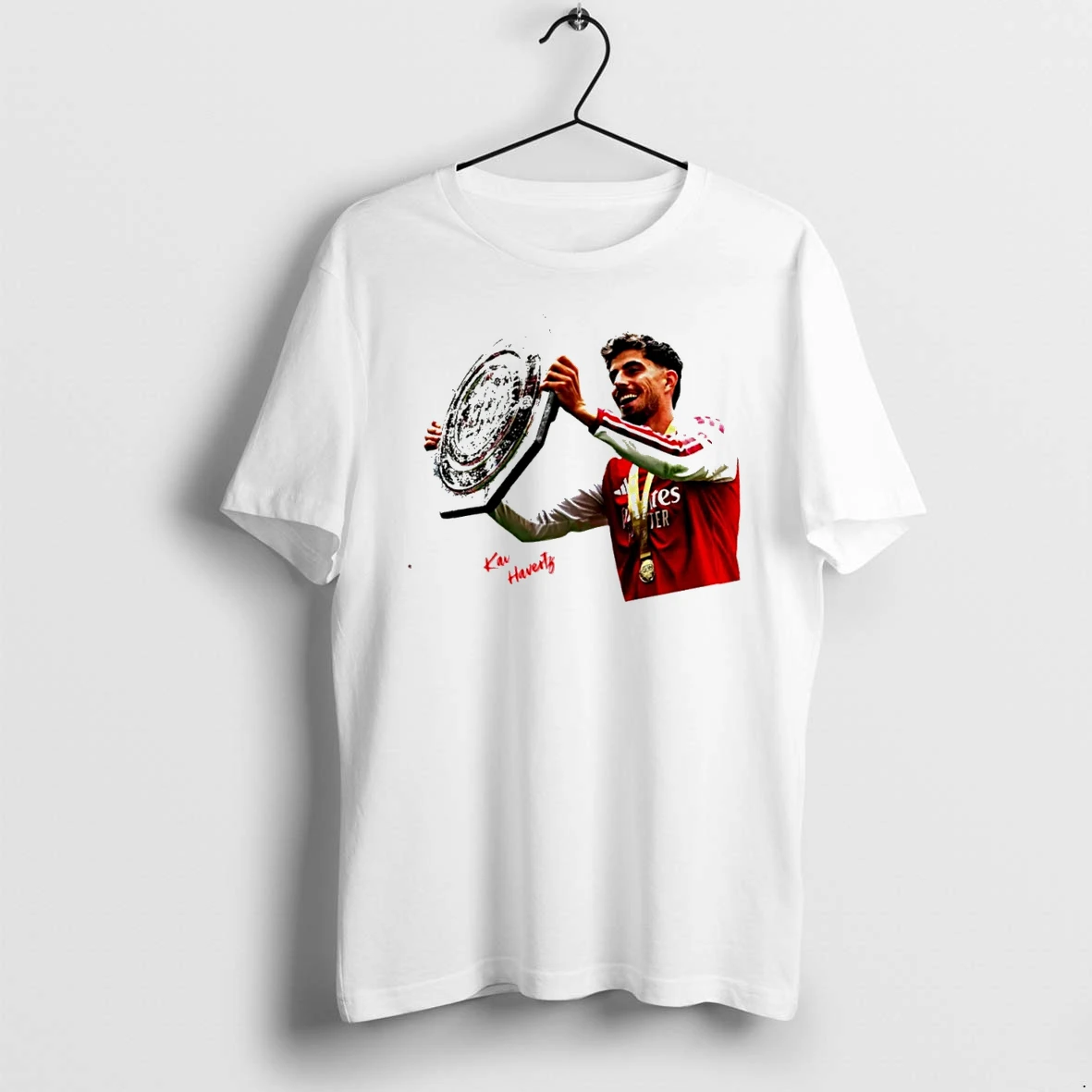 Officials Kai Havertz Arsenal Champion 2026 Trophy Signature T Shirt Sweater Hoodie