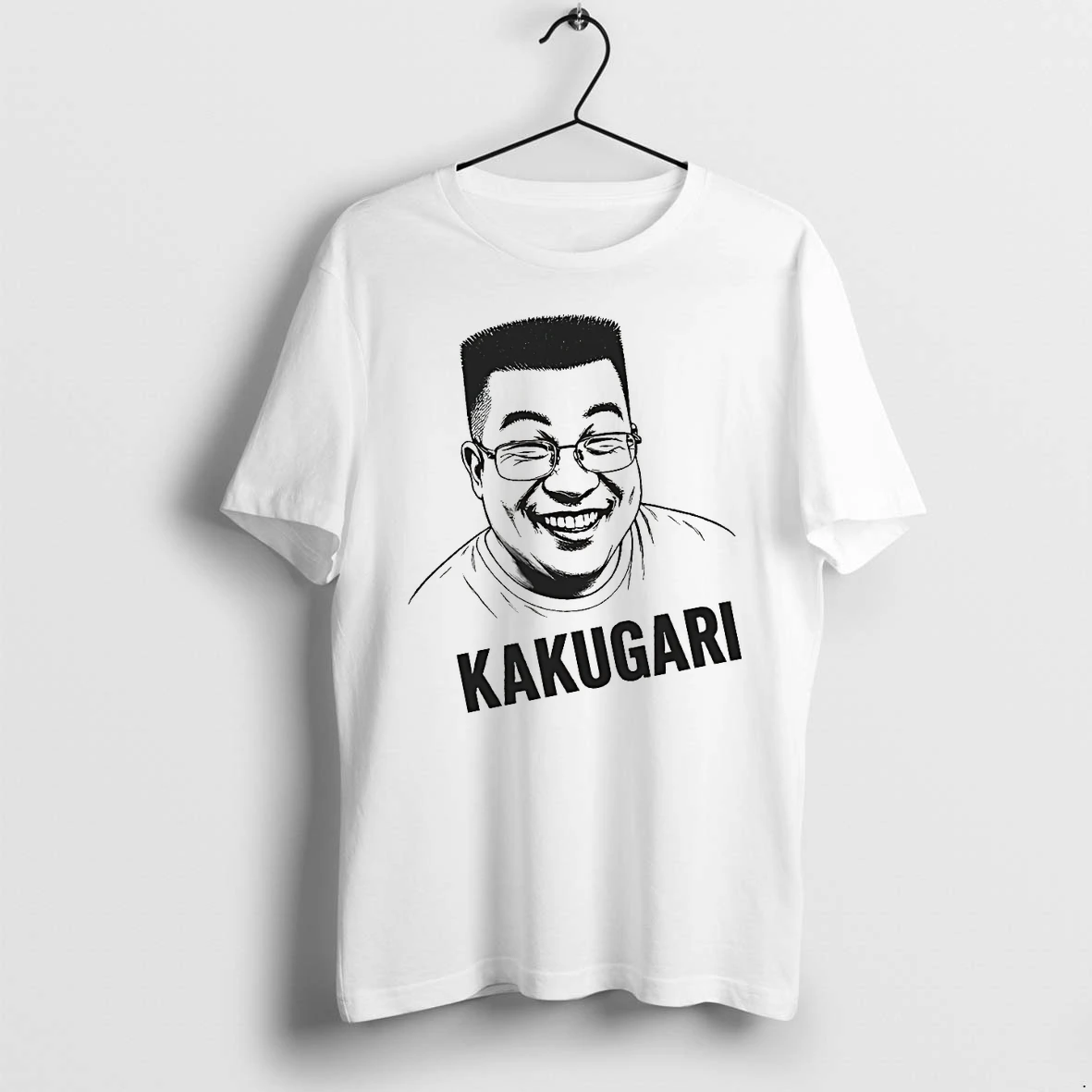 Officials Kakugari Flat Top Haircut Man Portrait Japanese T Shirt Sweater Hoodie