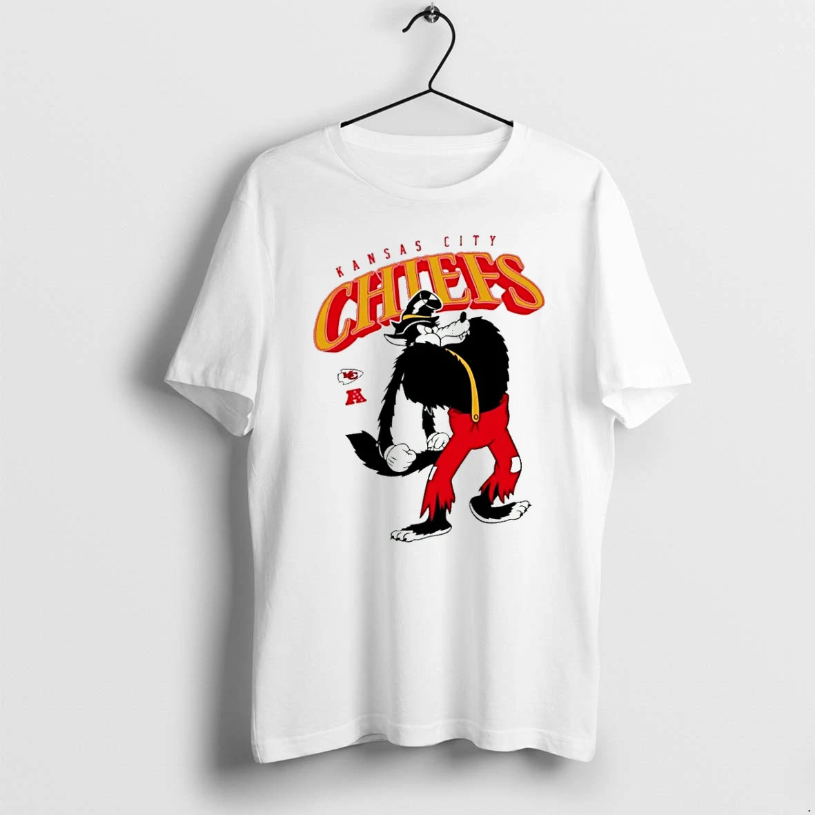 Officials Kansas City Chiefs Disney X Nfl Collab Mascot T Shirt Sweater Hoodie