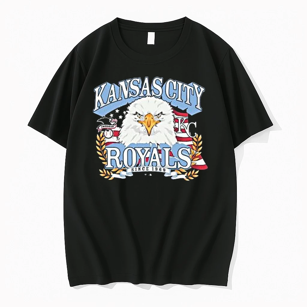 Officials Kansas City Royals 47 American Eagle Black T Shirt Sweater Hoodie