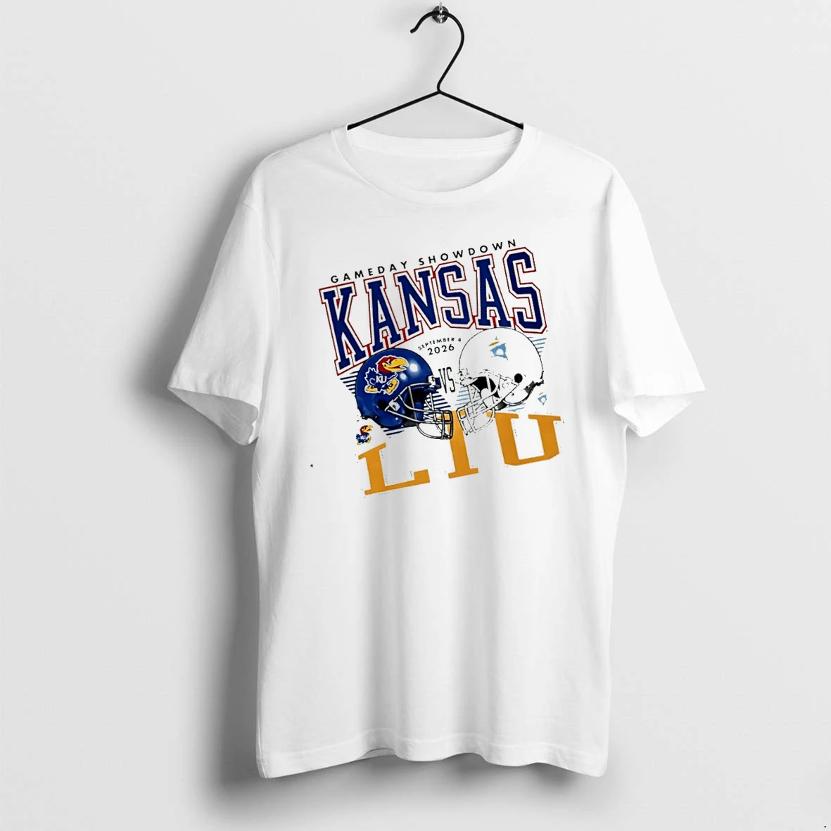 Officials Kansas Jayhawks Liu Sharks September Gameday 2026 T Shirt Sweater Hoodie