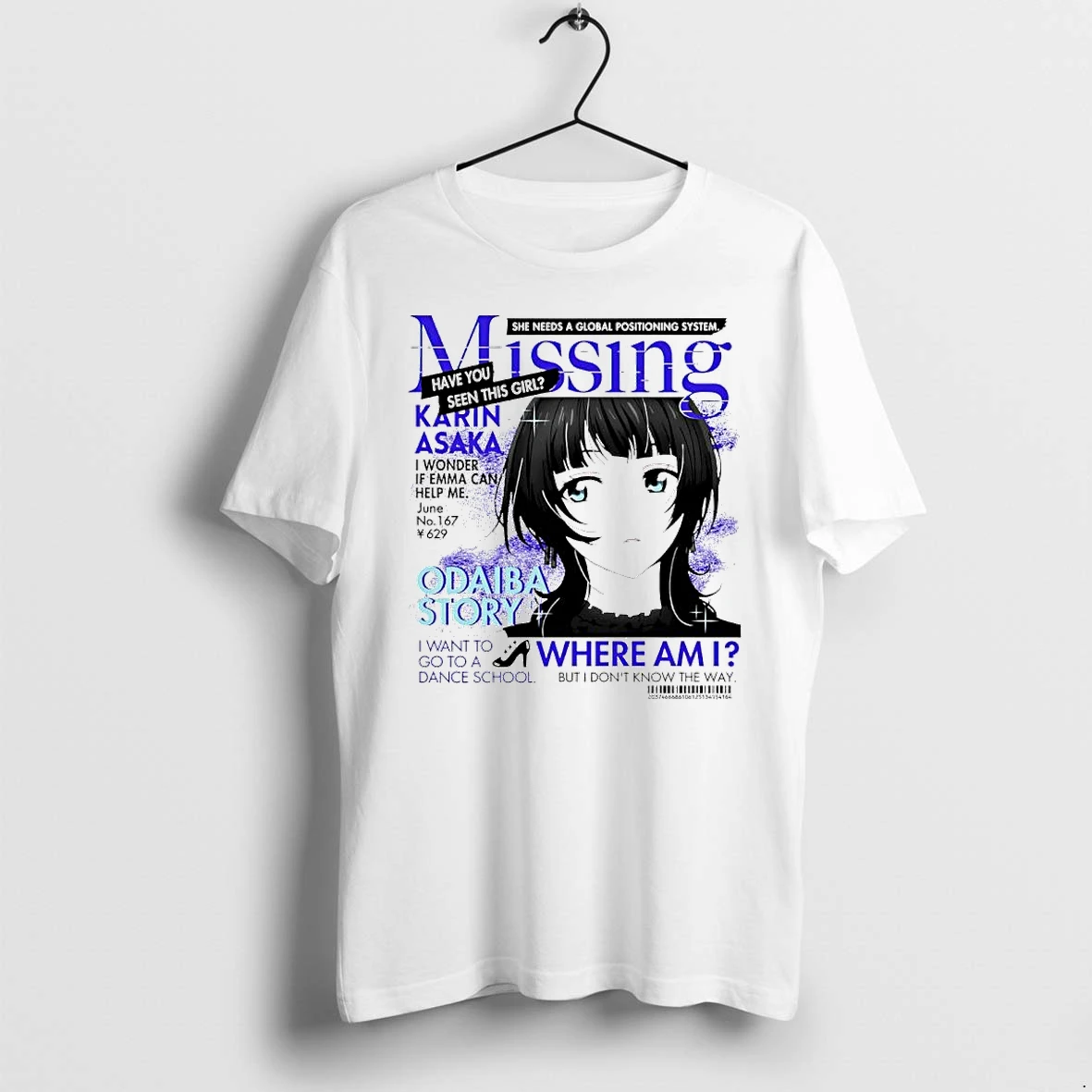 Officials Karin Asaka Love Live Nijigasaki Missing Have You Seen This Girl Odaiba Story Women Premium T Shirt Sweatshirt Hoodie