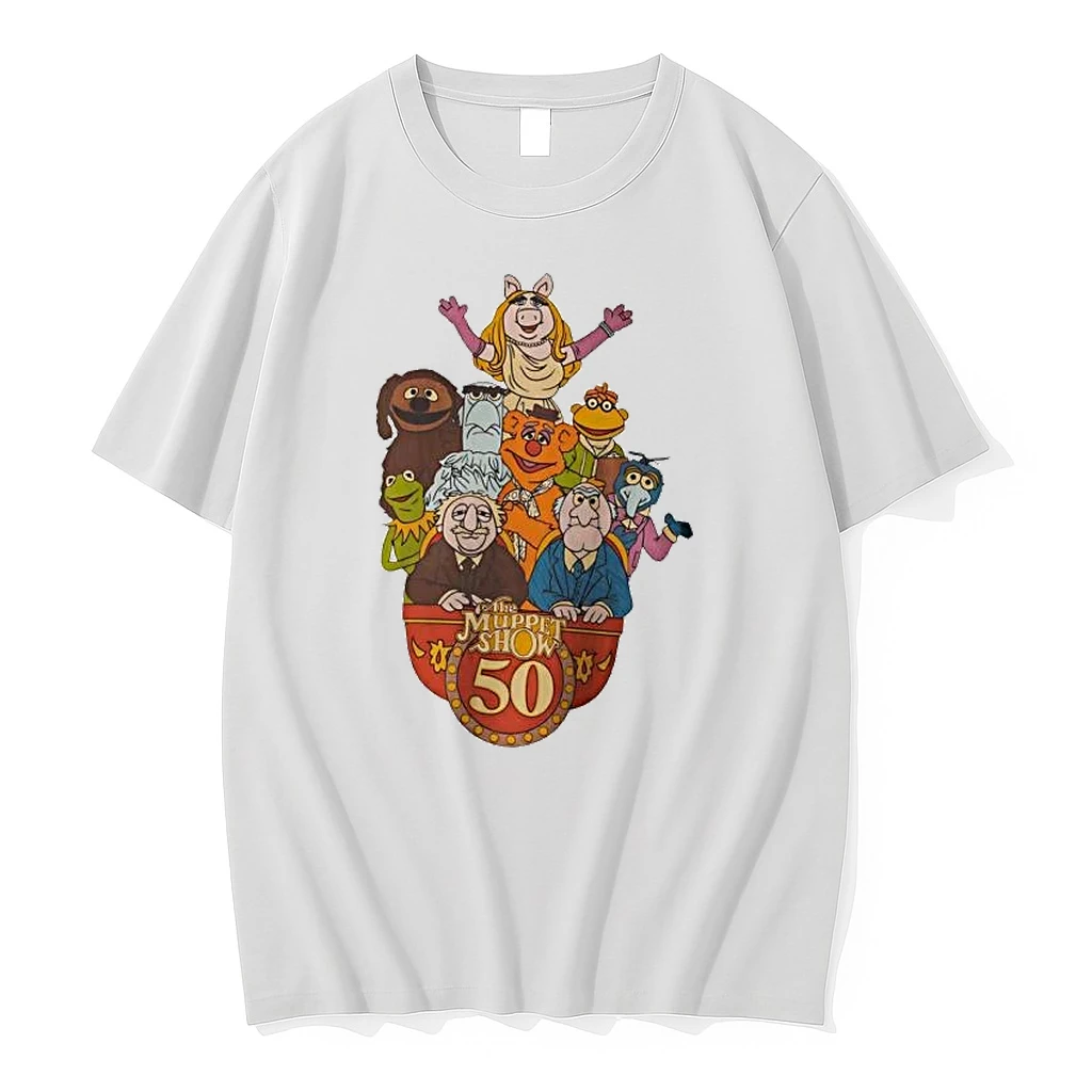 Officials Kermit Miss Piggy Fozzie Bear The Muppets The Muppet Show 50 Anniversary Women Premium T Shirt Sweatshirt Hoodie