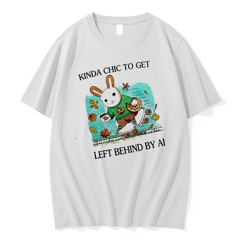 Officials Kinda Chic To Get Left Behind By Ai Bunny Rabbit T Shirt Sweater Hoodie