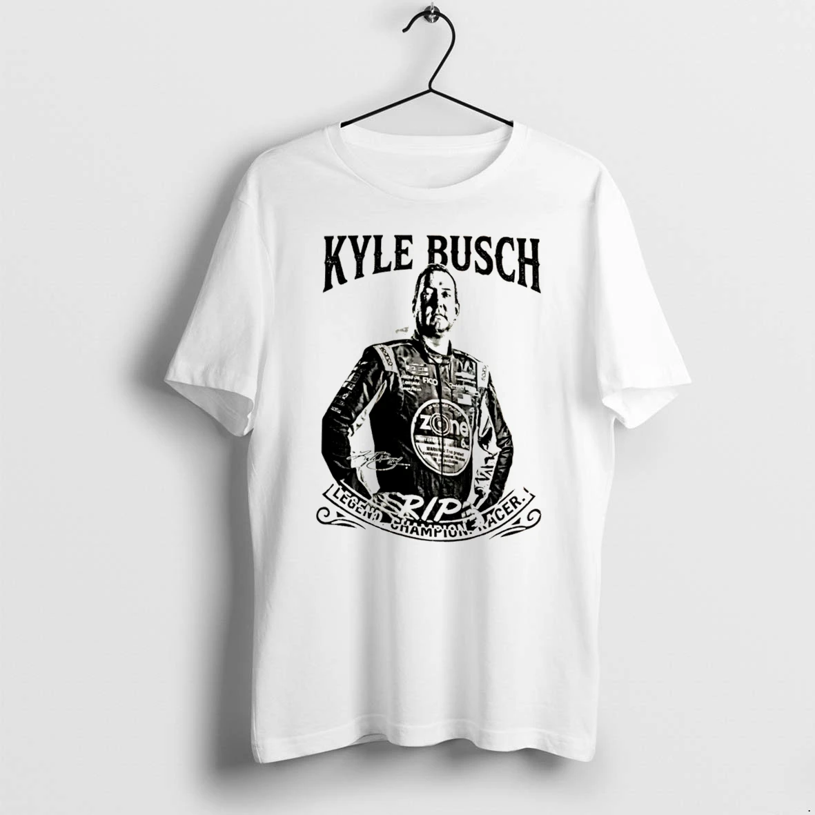 Officials Kyle Busch Rowdy 1985 2026 Legend Champion Racer Signature Tee T Shirt Sweater Hoodie