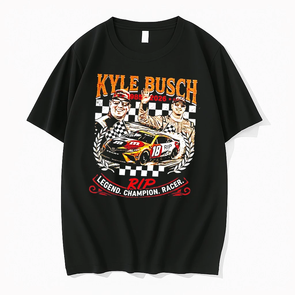 Officials Kyle Busch Rowdy 1985 2026 Legend Champion Racer Tee T Shirt Sweater Hoodie