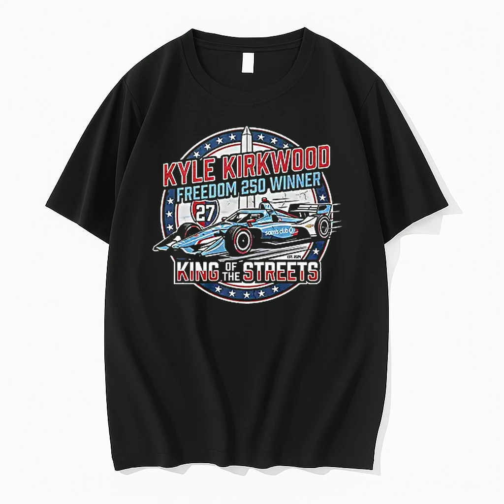 Officials Kyle Kirkwood Freedom 250 Washington Dc Race Winner Commemorative T Shirt Sweater Hoodie