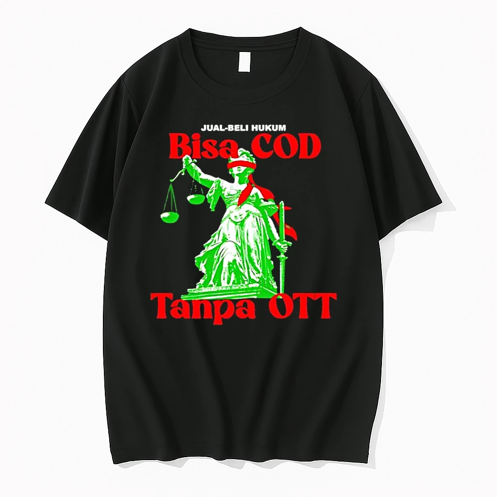 Officials Lady Justice Jual Beli Hukum Bisa Cod Tanpa Ott Political Activism Protest Women Premium T Shirt Sweatshirt Hoodie