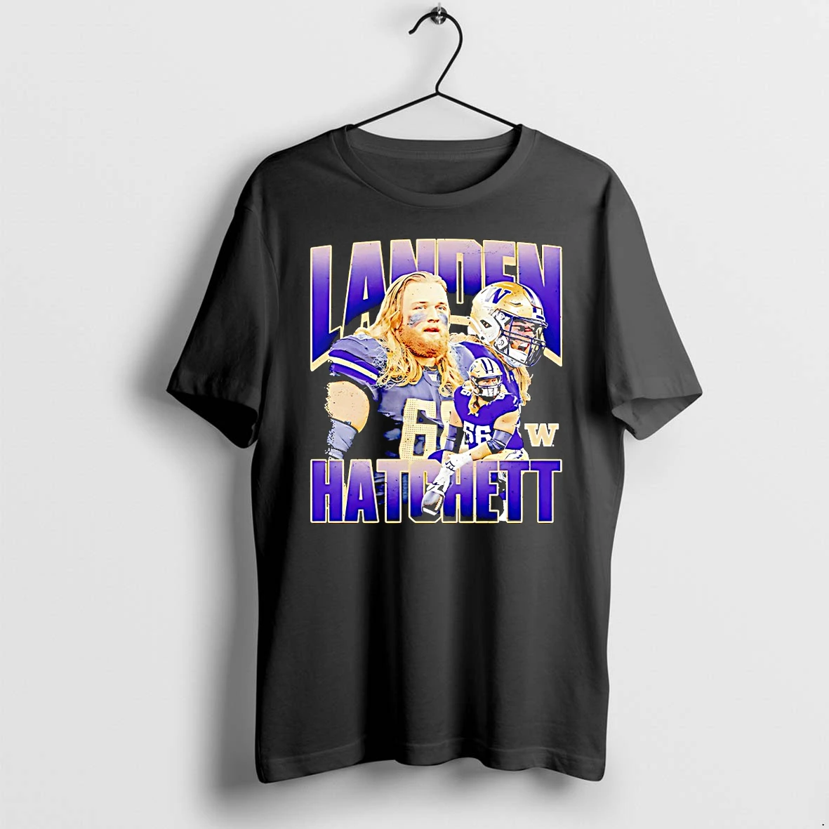 Officials Landen Hatchett Husky Washington Ncaa Football Graphic T Shirt Sweater Hoodie