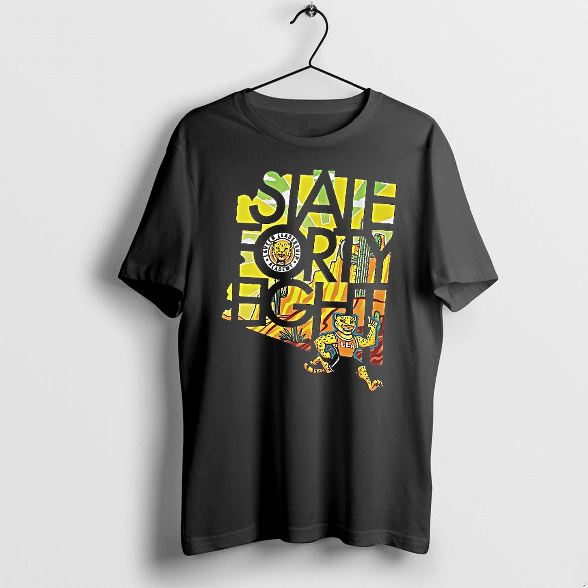 Officials Laveen Leadership Academy Mascot State Forty Eight Arizona T Shirt Sweater Hoodie