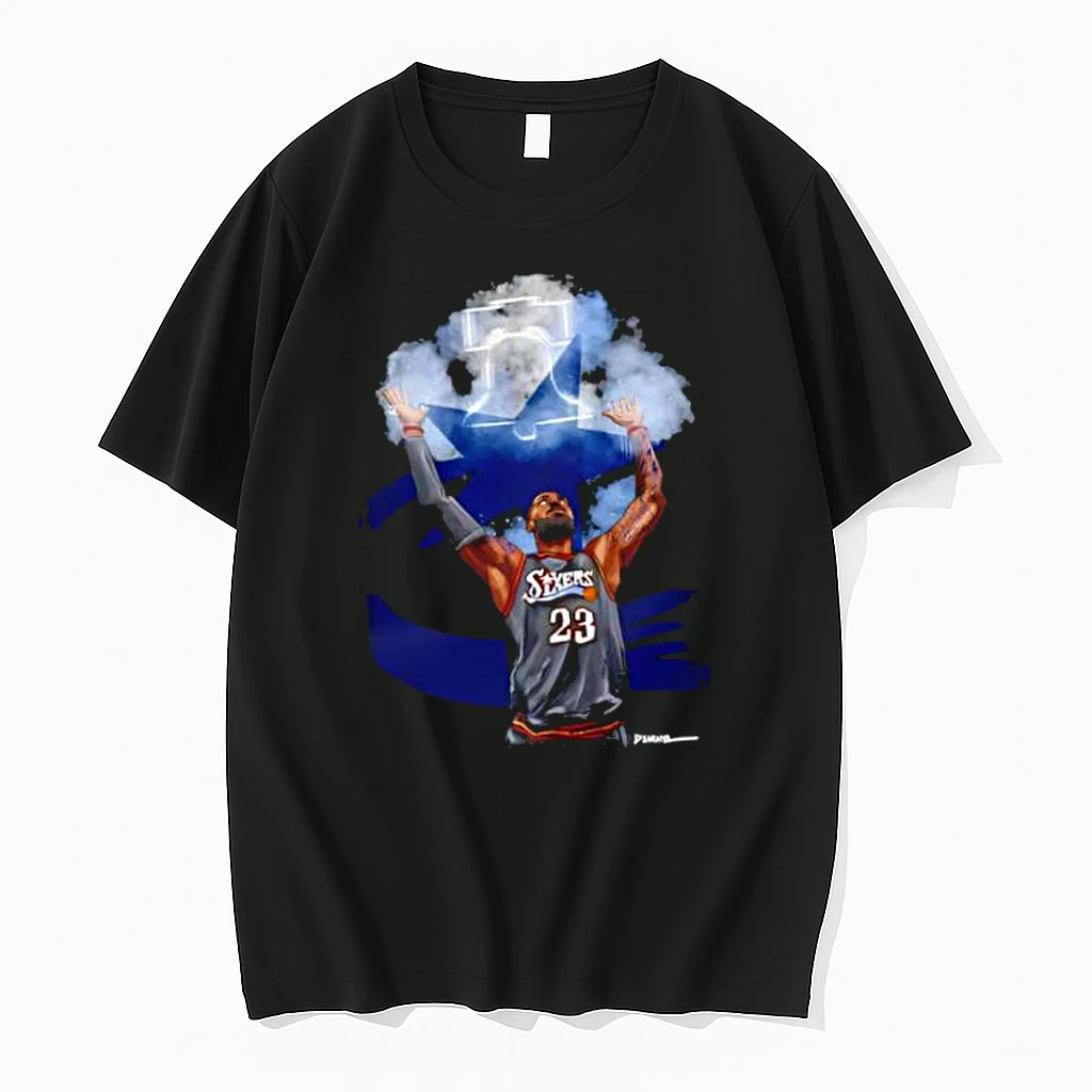 Officials Lebron James Philadelphia 76ers Liberty Bell Sixers 23 Basketball Premium T Shirt Sweatshirt Hoodie
