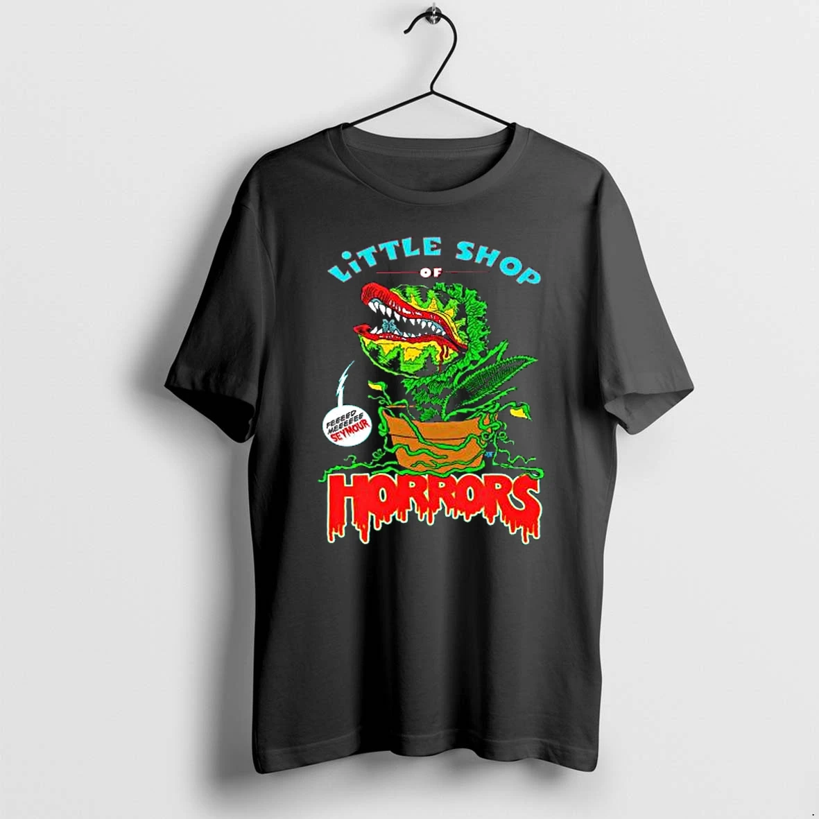 Officials Little Shop Feed Me Seymour Black T Shirt Sweater Hoodie