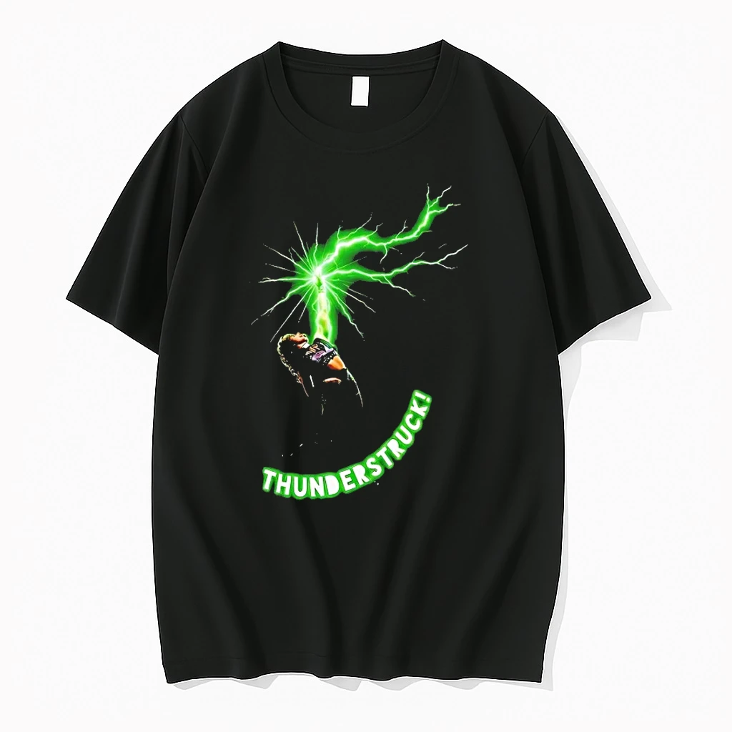 Officials Lizzy Rain Thunderstruck Green Lightning T Shirt Sweater Hoodie