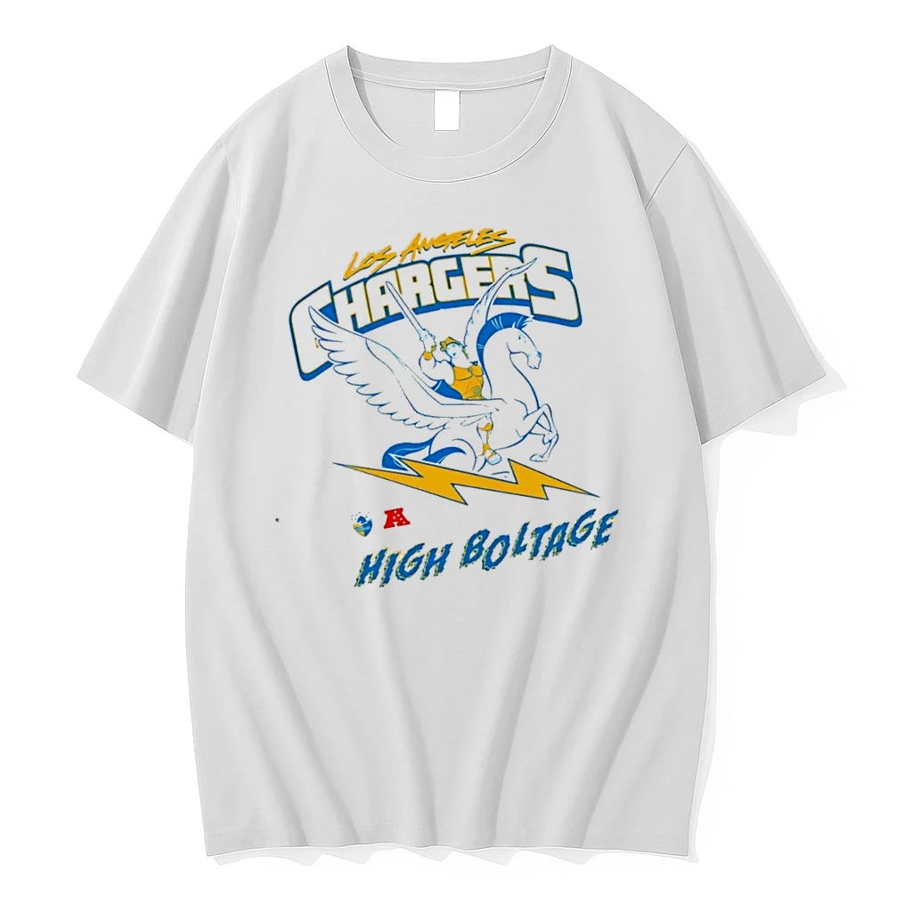 Officials Los Angeles Chargers High Boltage Disney X Nfl Collab Mascot T Shirt Sweater Hoodie