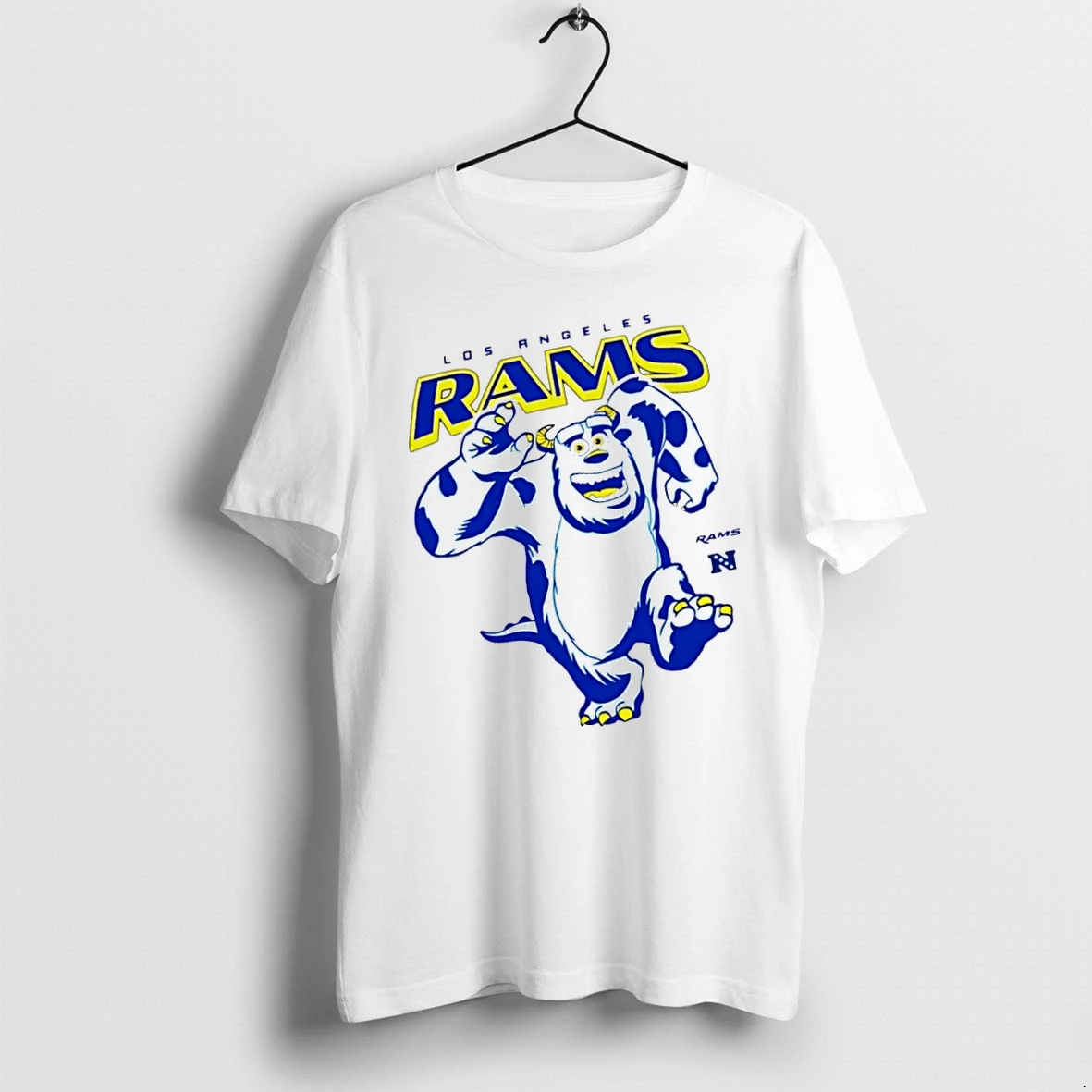 Officials Los Angeles Rams Disney X Nfl Collab Mascot T Shirt Sweater Hoodie