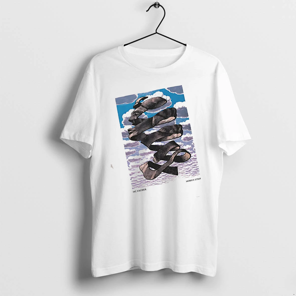 Officials Mc Escher Mobius Strip Pink T Shirt Sweater Hoodie
