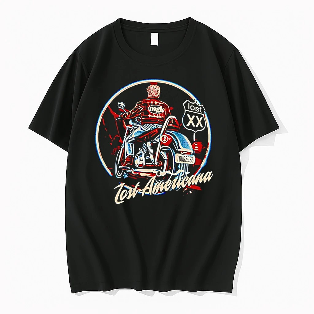 Officials Machine Gun Kelly Lost Americana 2026 Motorcycle Tour T Shirt Sweater Hoodie