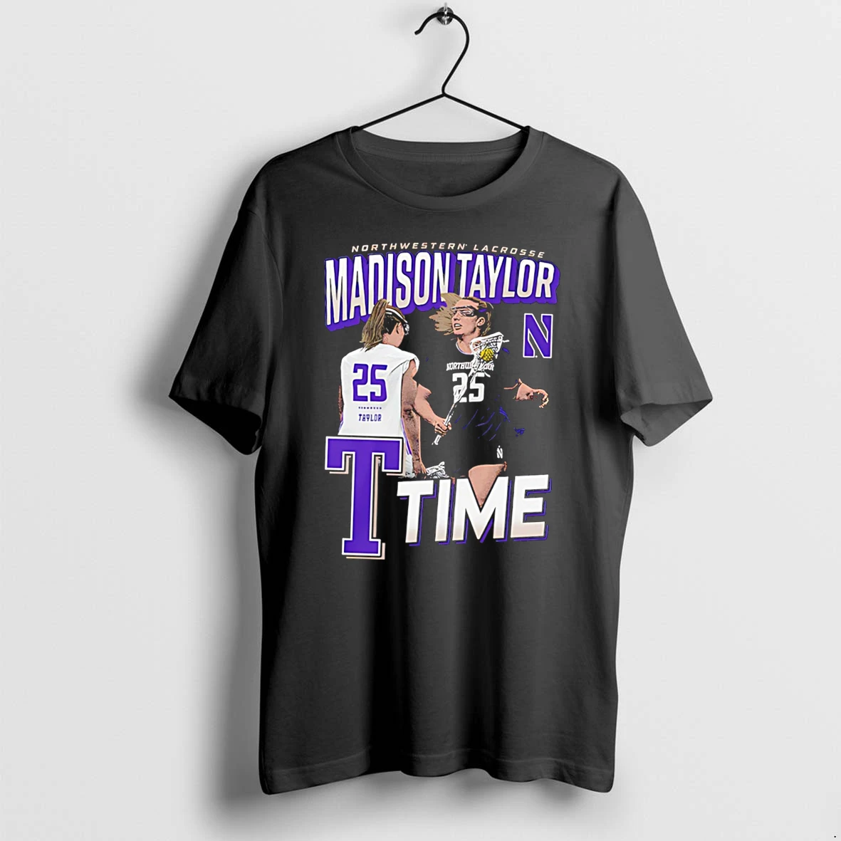 Officials Madison Taylor Northwestern Lacrosse T Time Tee T Shirt Sweater Hoodie