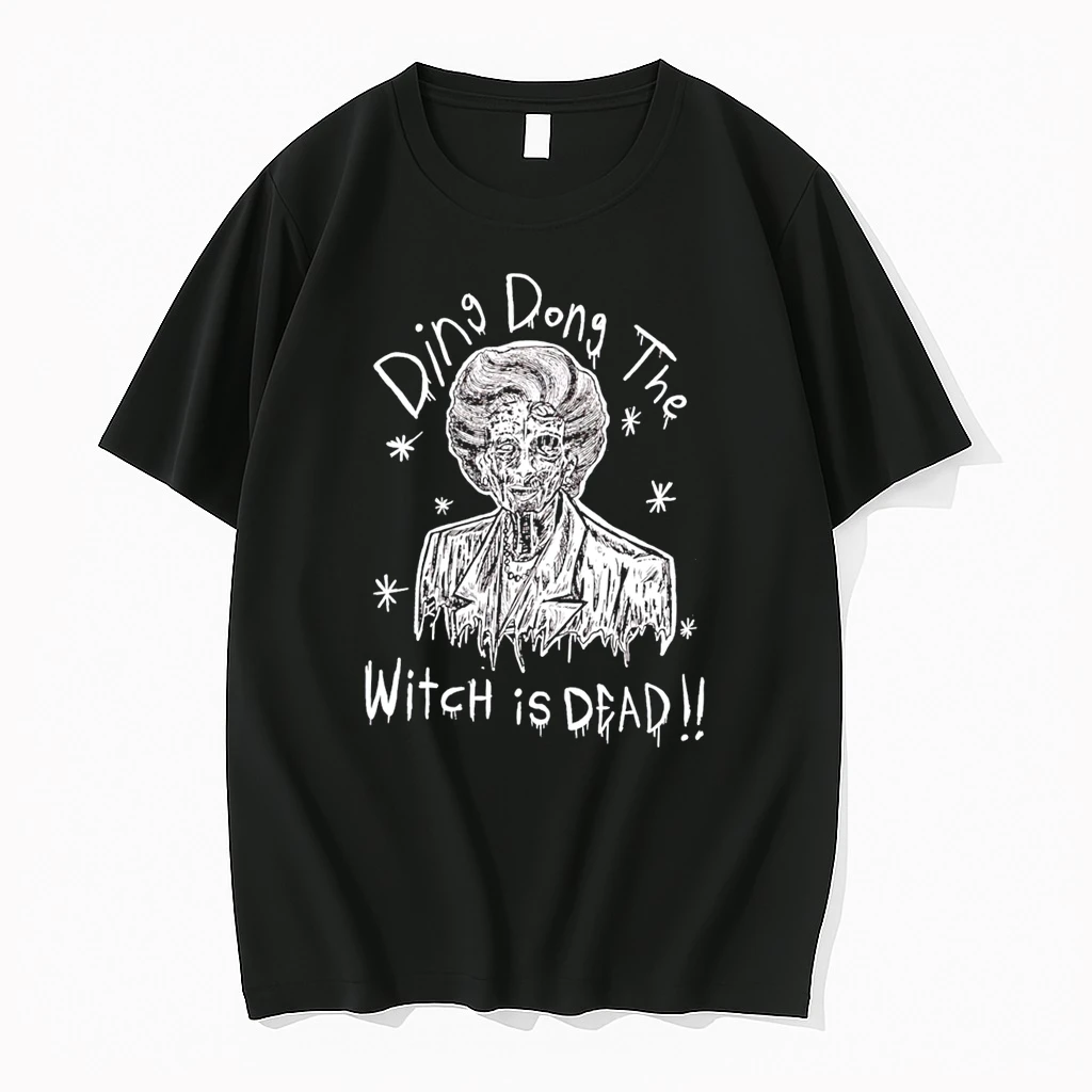 Officials Margaret Thatcher Ding Dong The Witch Is Dead Tee T Shirt Sweater Hoodie