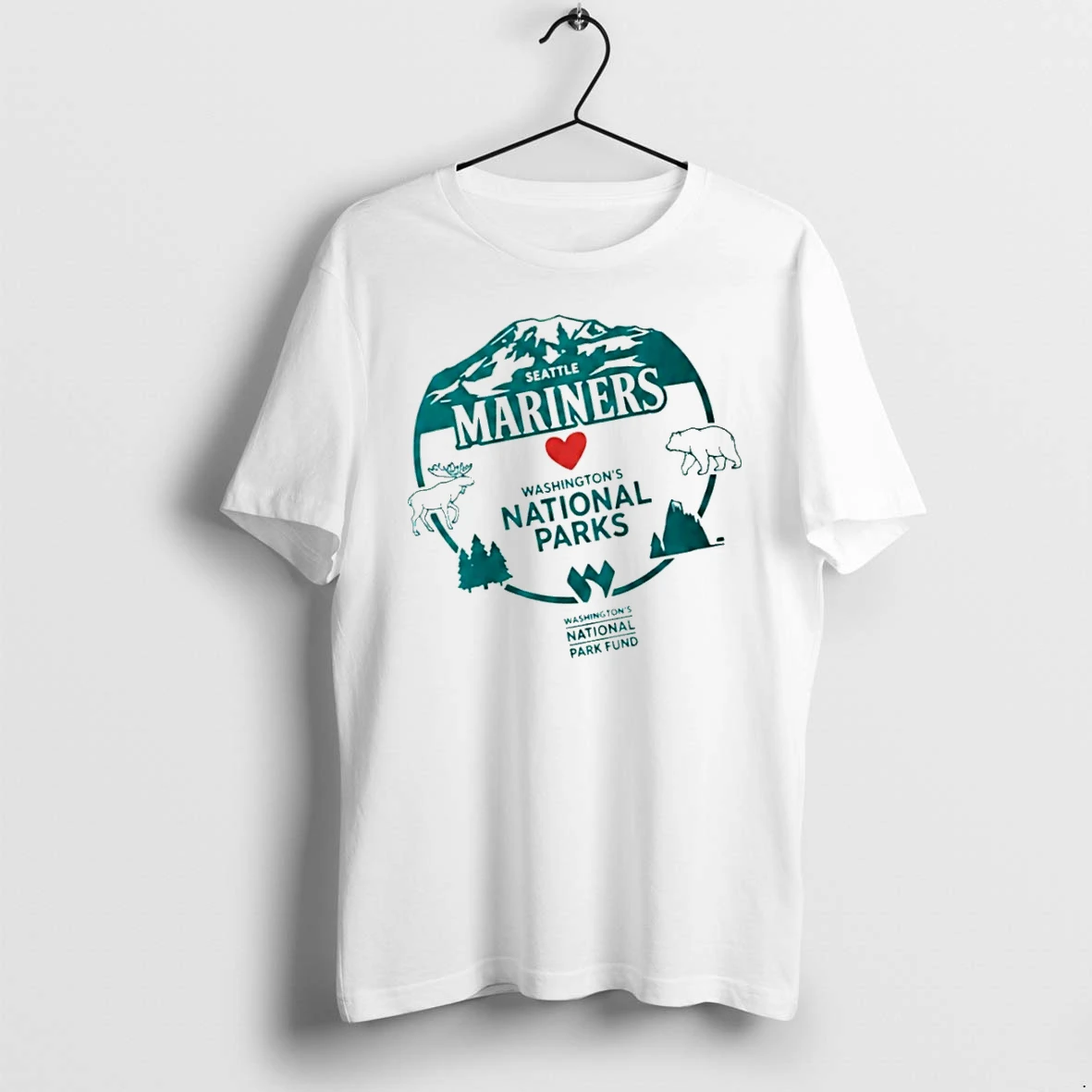 Officials Mariners Washingtons National Parks Night T Shirt Sweater Hoodie