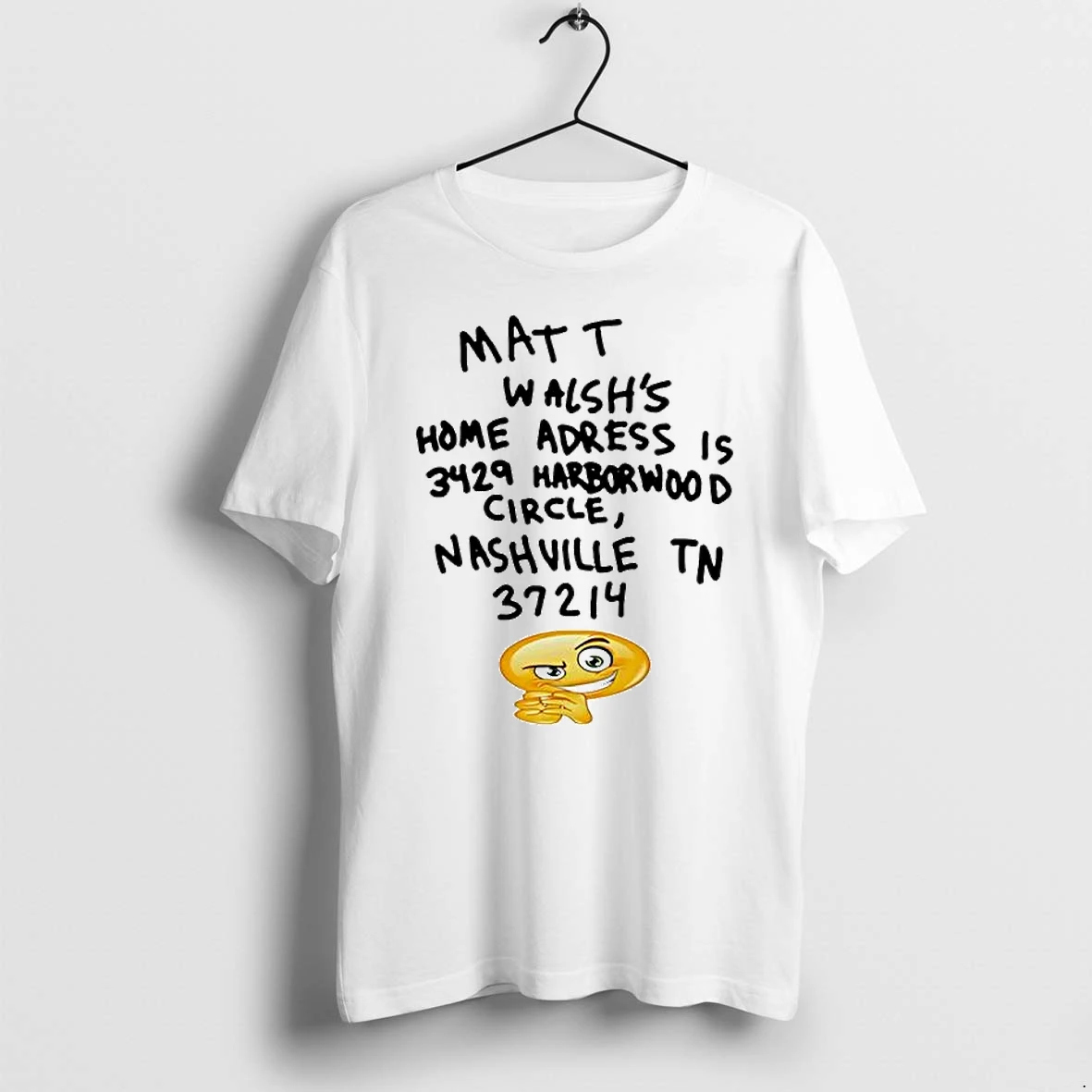 Officials Matt Walshs Home Address Is 3429 Harborwood Circle Nashville Tn 37214 Women Premium T Shirt Sweatshirt Hoodie