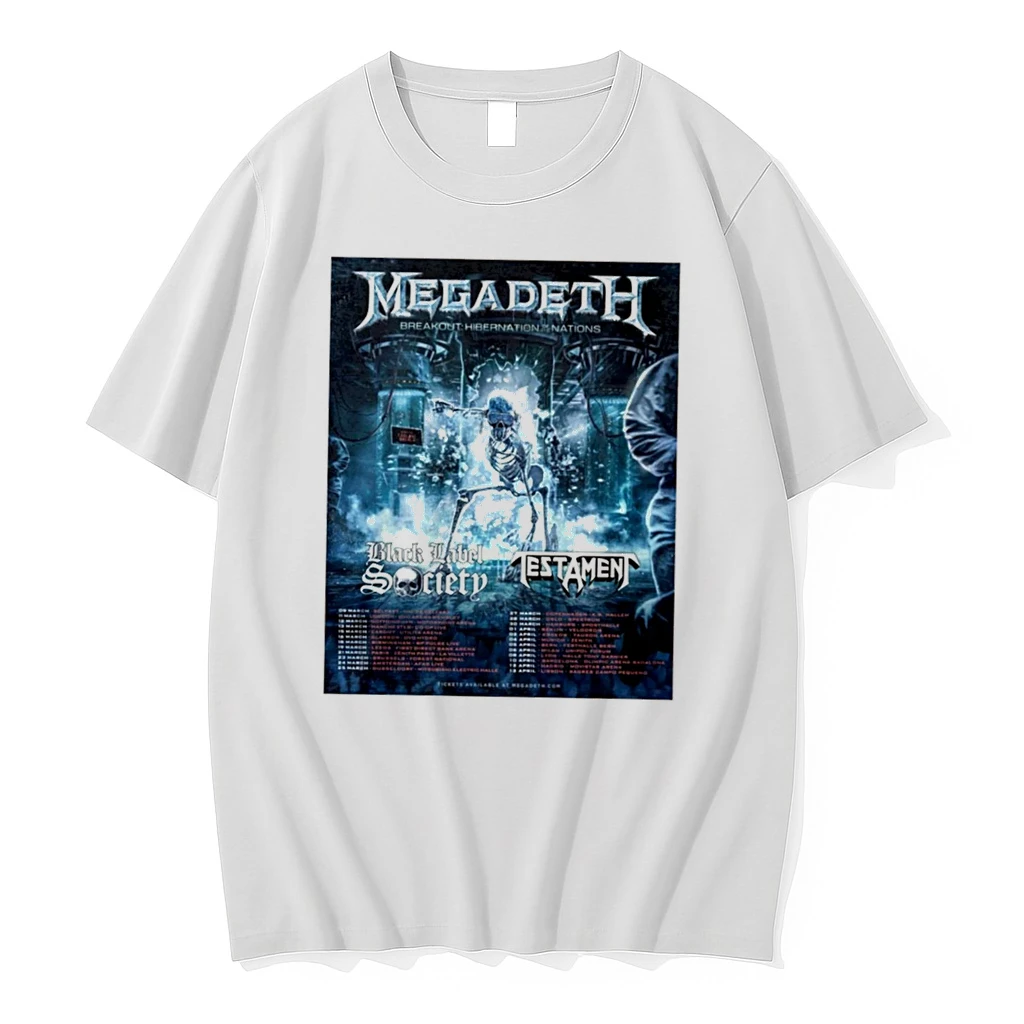 Officials Megadeth Breakout Hibernation Of The Nations Tour 2027 Tee Premium T Shirt Sweatshirt Hoodie