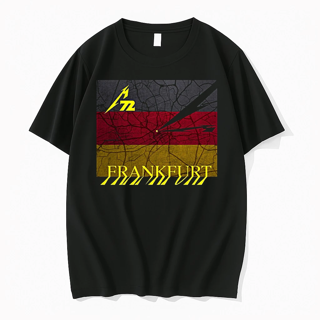 Officials Metallica M72 World Tour Frankfurt Am Main 2026 Back Front T Shirt Sweater Hoodie
