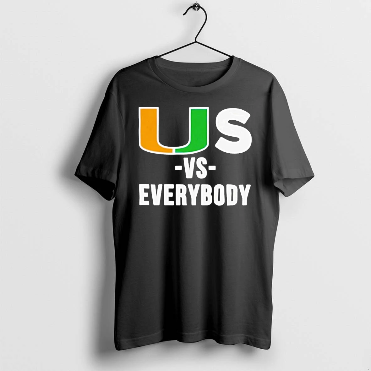 Officials Miami Hurricanes Us Vs Everybody T Shirt Sweater Hoodie