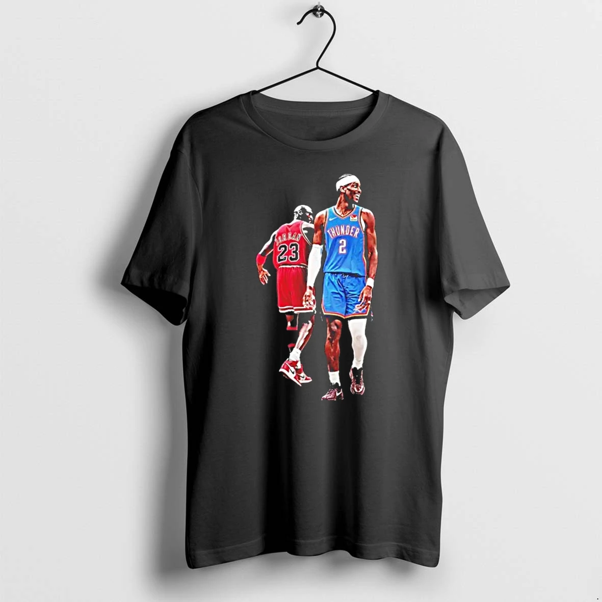 Officials Michael Jordan And Shai Gilgeous Alexander Goad To Back T Shirt Sweater Hoodie
