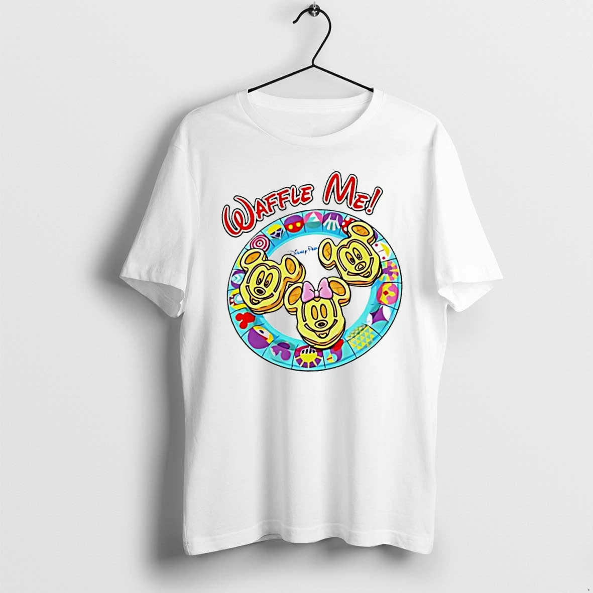 Officials Mickey Mouse Minnie Mouse Disney Parks Waffle Me Waffles Food Disney Premium T Shirt Sweatshirt Hoodie