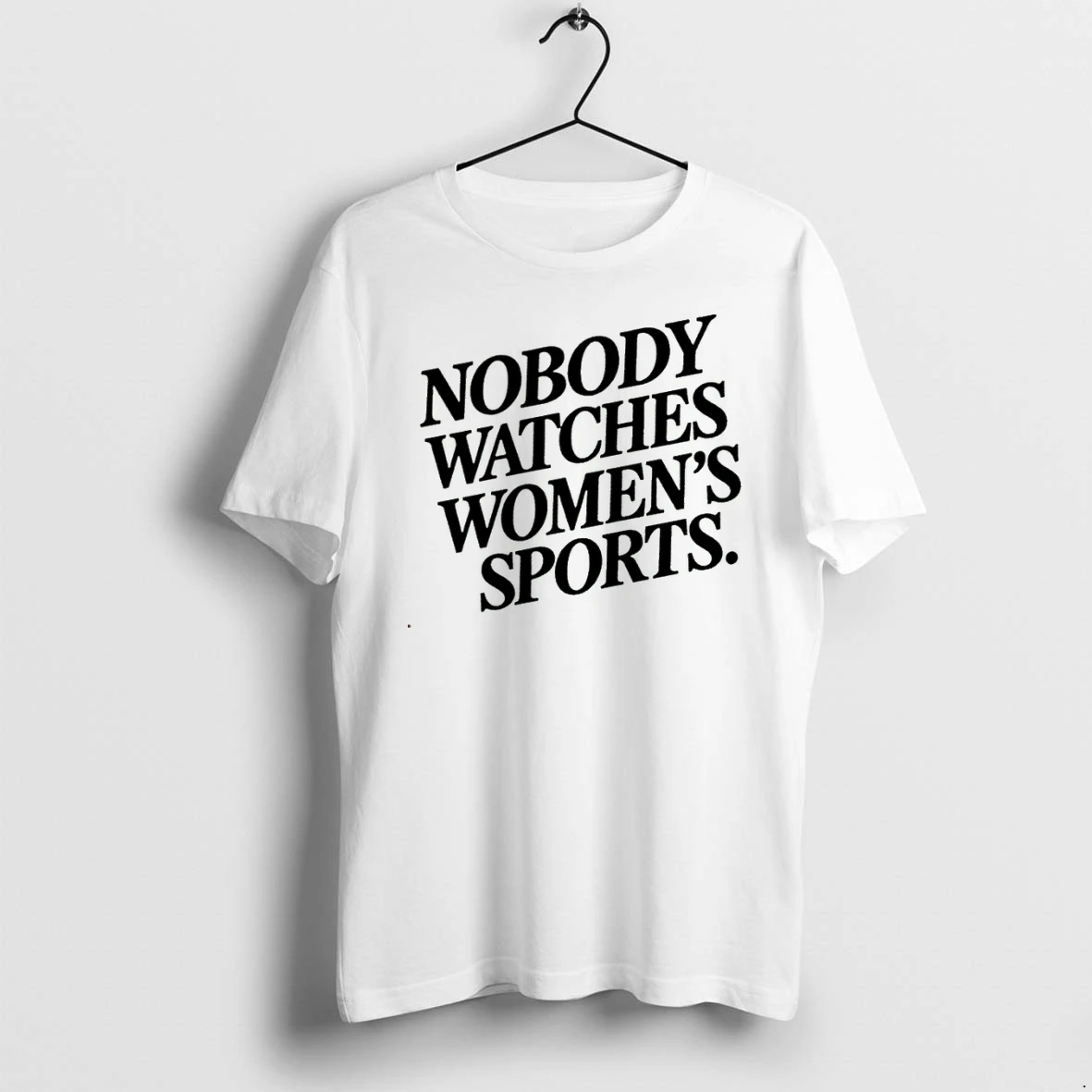 Officials Mike Nobody Watches Womens Sports T Shirt Sweater Hoodie