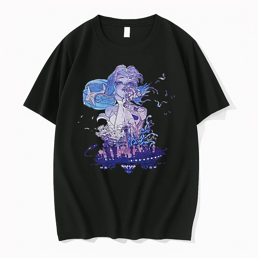 Officials Miku Hatsune Vocaloid Electronic Music Space City Flowers Ethereal Dream Tee T Shirt Sweater Hoodie