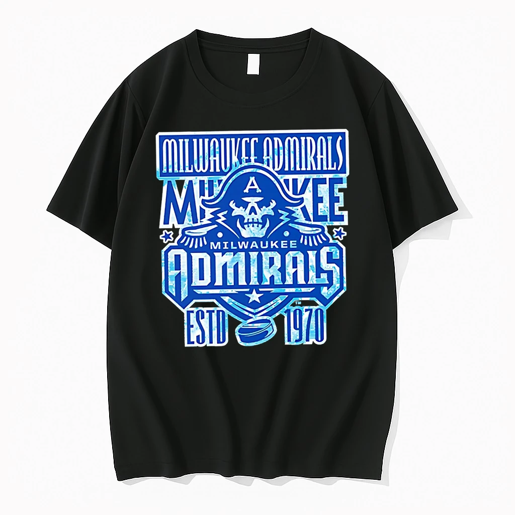 Officials Milwaukee Admirals Milwaukee Admirals Estd 1970 Nhl Hockey Premium T Shirt Sweatshirt Hoodie