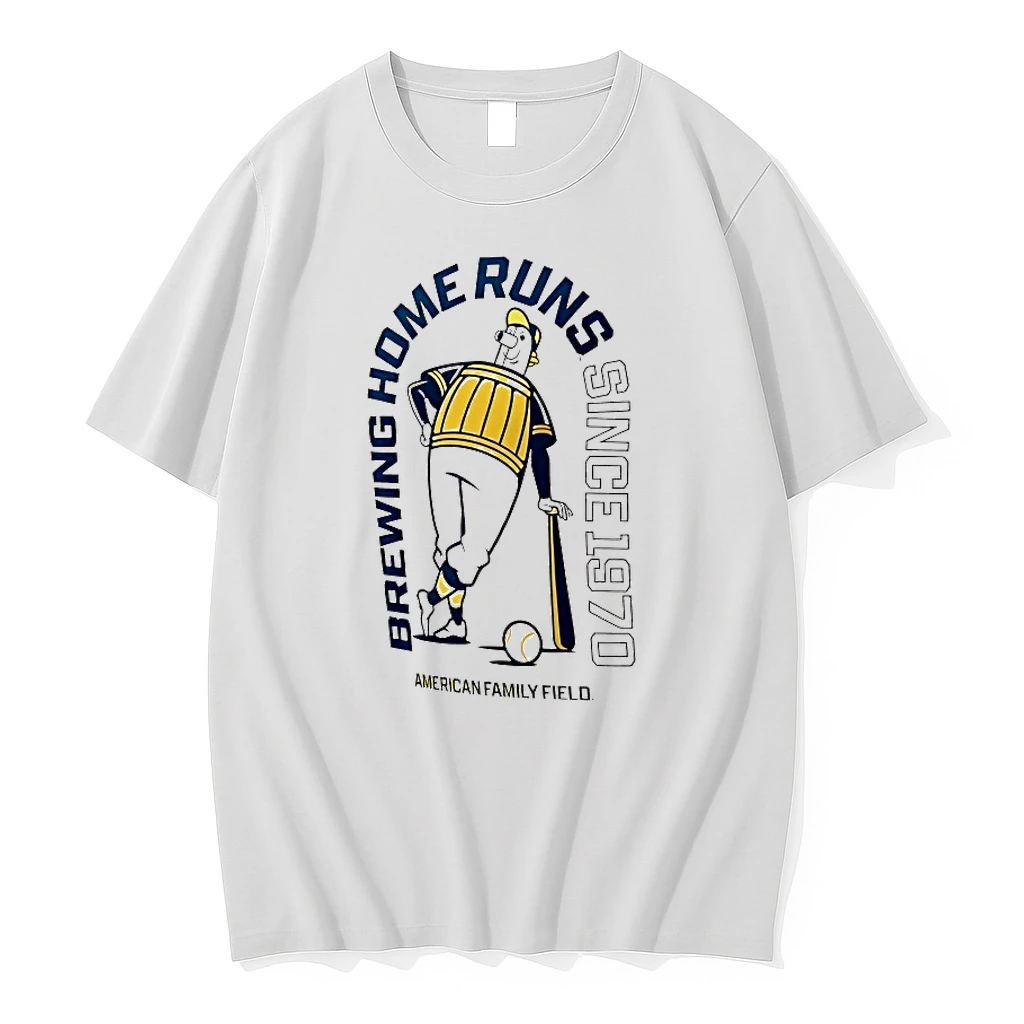 Officials Milwaukee Brewers Brewing Home Runs American Family Field Since 1970 T Shirt Sweater Hoodie