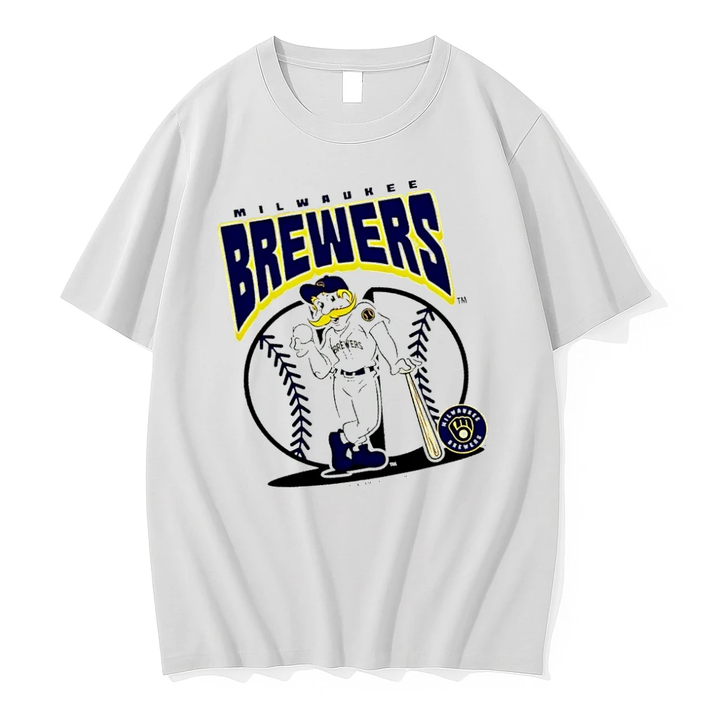 Officials Milwaukee Brewers Mlb 2026 Mascot Mania T Shirt Sweater Hoodie