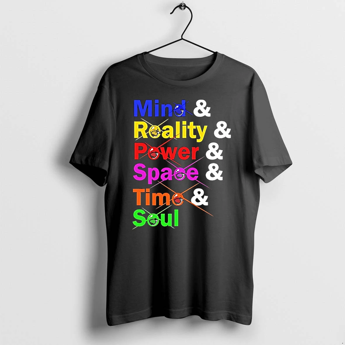 Officials Mind Reality Power Space Time Soul The 6 Infinity Stones In The Marvel Universe T Shirt Sweater Hoodie